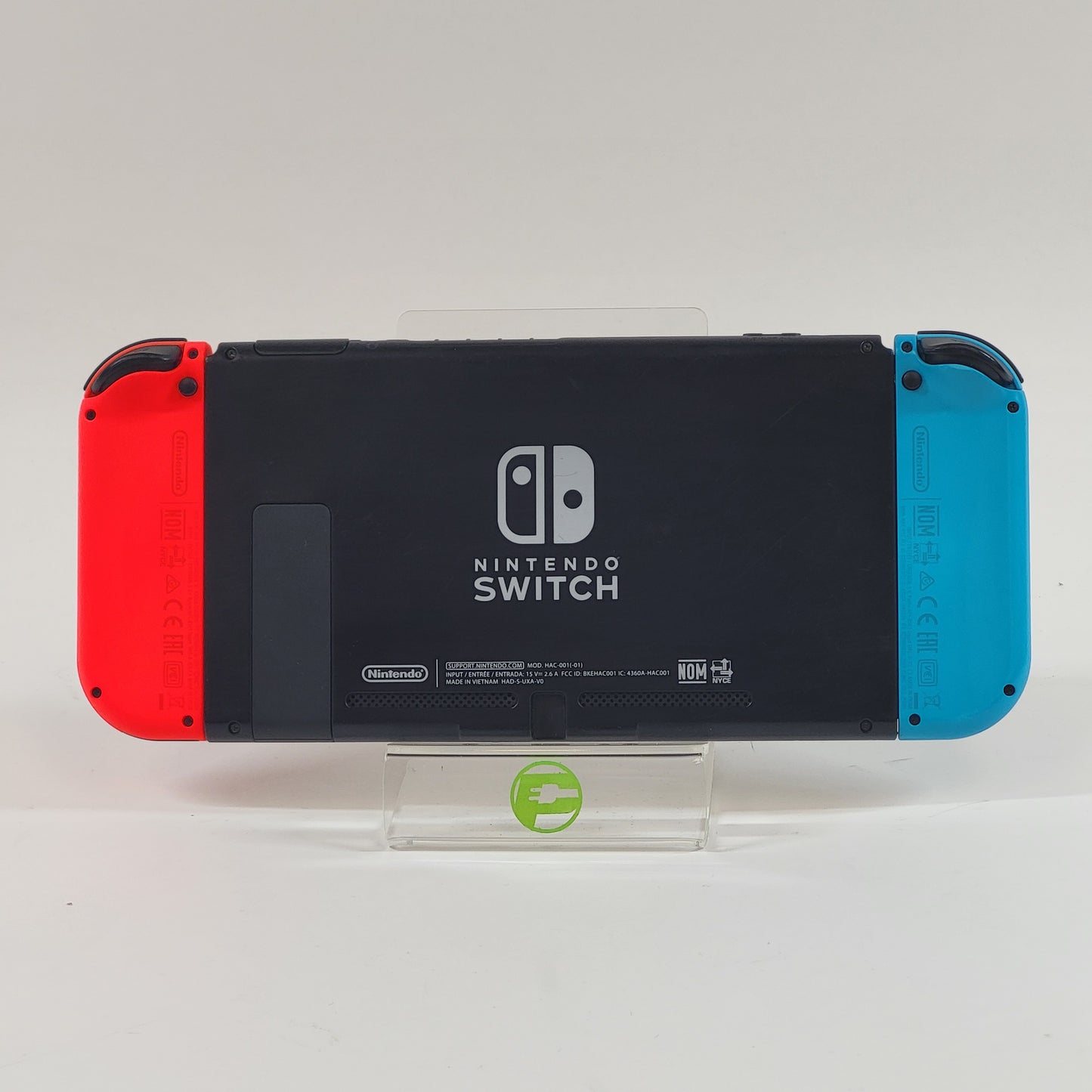 Nintendo Switch v2 Video Game Console HAC-001(-01)  Red/Blue