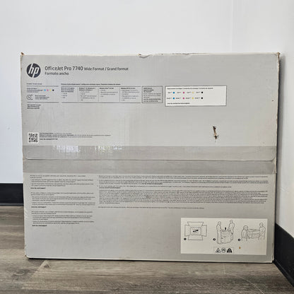 New HP OfficeJet Pro 7740 Wide Format All-In-One Printer G5J38-00080
