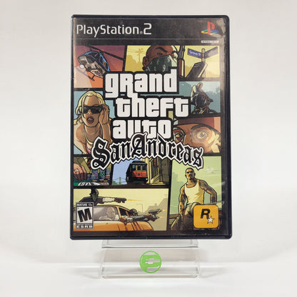 Grand Theft Auto San Andreas (Sony PlayStation 2 PS2, 2004)