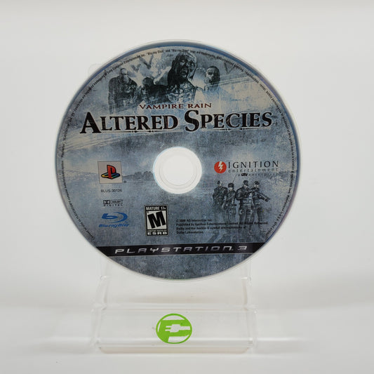 Vampire Rain Altered Species (Sony PlayStation 3 PS3, 2008) Disc Only