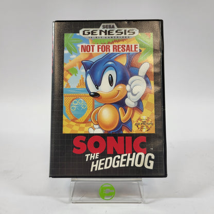 Sonic the Hedgehog [Not For Resale] (Sega Genesis, 1994)