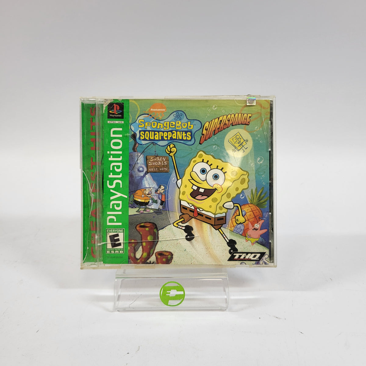 SpongeBob SquarePants Super Sponge (Sony PlayStation 1 PS1, 2001)