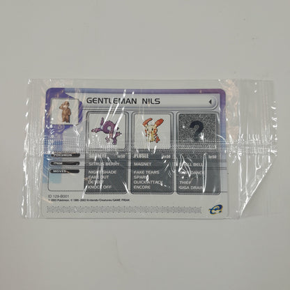 Pokémon TCG Pokemon Battle Card Gentleman Nils Regular English