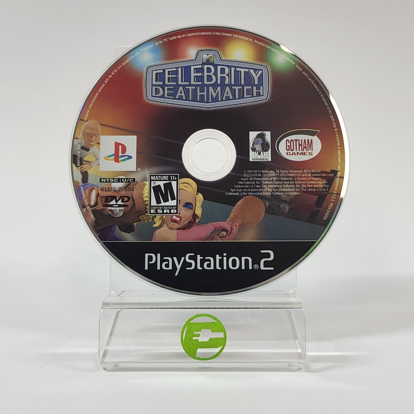 MTV Celebrity Deathmatch (Sony PlayStation 2 PS2, 2003)
