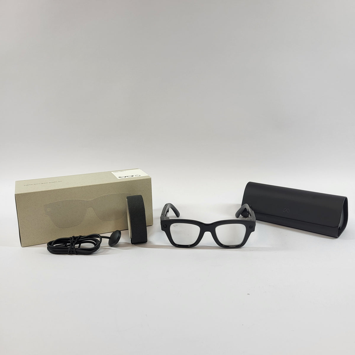 Ray-Ban Meta Display & Neural Band Shiny Black Transitions AI Smart Glasses