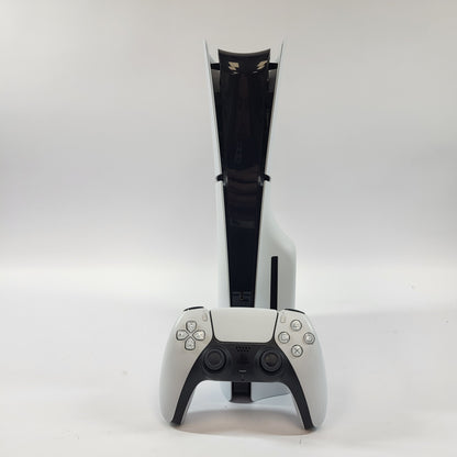 Sony PlayStation 5 Slim Disc PS5 1TB White Console Gaming System CFI-2015