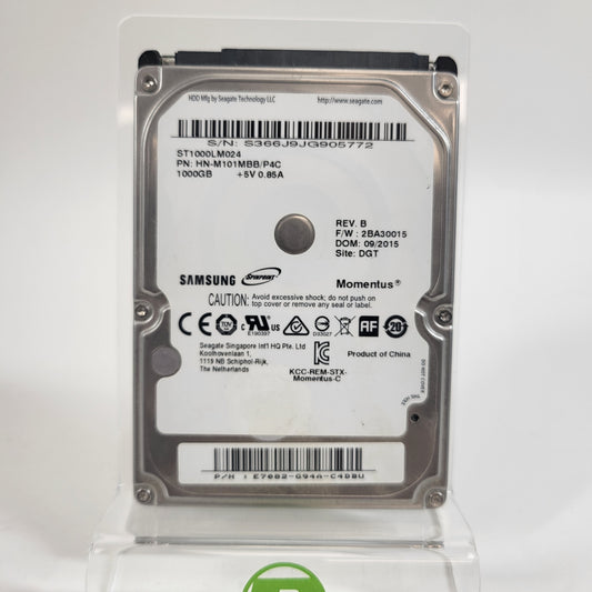 Seagate 2.5" Samsung Momentus 5400 1TB SATA 3Gb/s HDD ST1000LM024