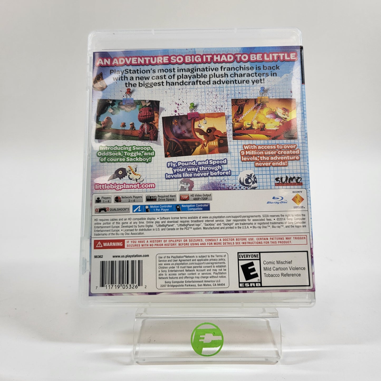 LittleBigPlanet 3 (Sony PlayStation 3 PS3, 2014)