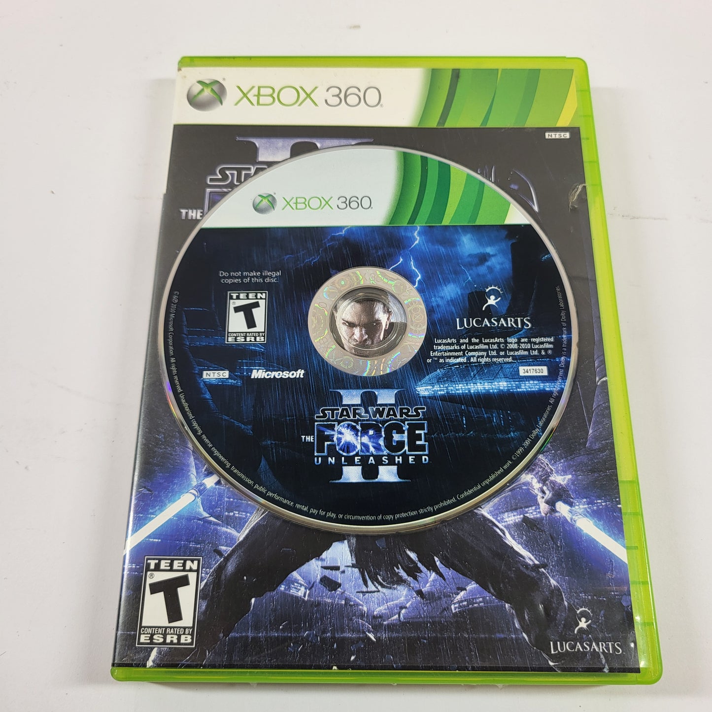 Star Wars: The Force Unleashed II (Microsoft Xbox 360, 2010)