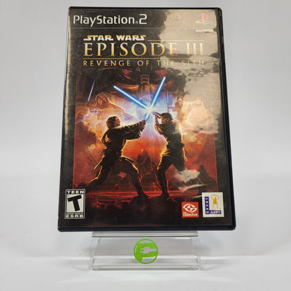 Star Wars Episode III Revenge of the Sith (Sony PlayStation 2 PS2, 2005)
