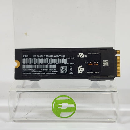 Western Digital WD 2280mm Black SN850X 2TB M.2 NVMe Gen 4.0 x 4 SSD WDS200T2XHE