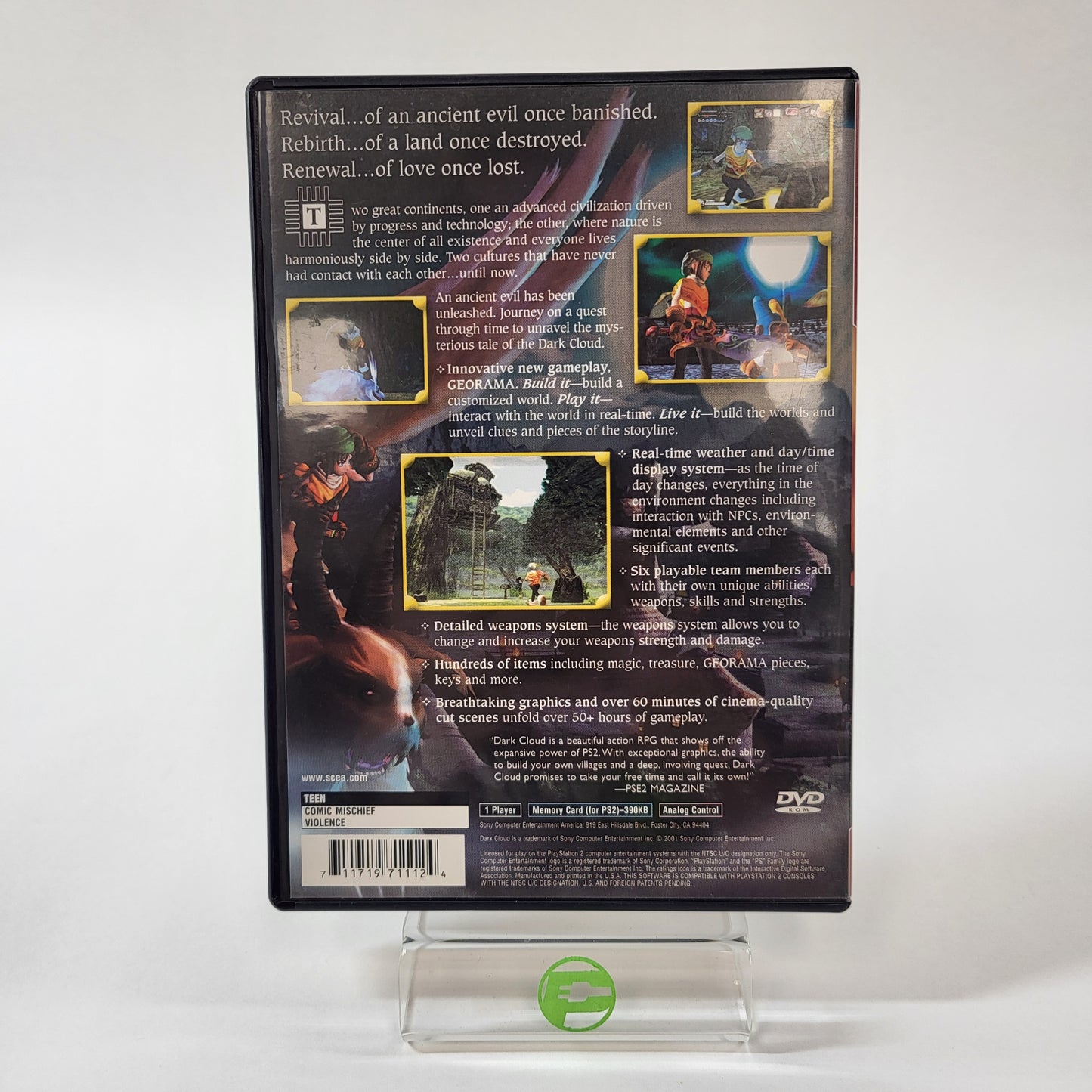 Dark Cloud [Greatest Hits] (Sony PlayStation 2 PS2, 2001)