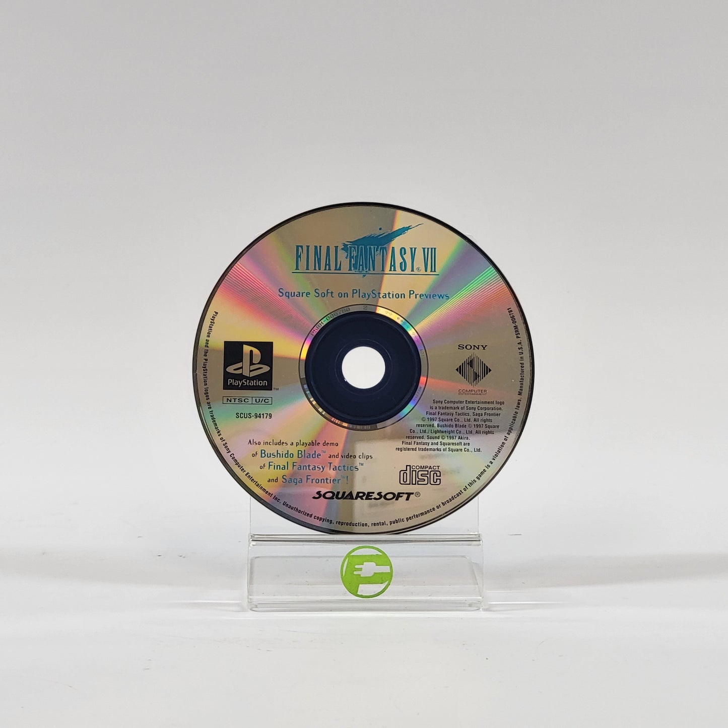 Final Fantasy VII [Preview] (Sony PlayStation 1 PS1, 1996)