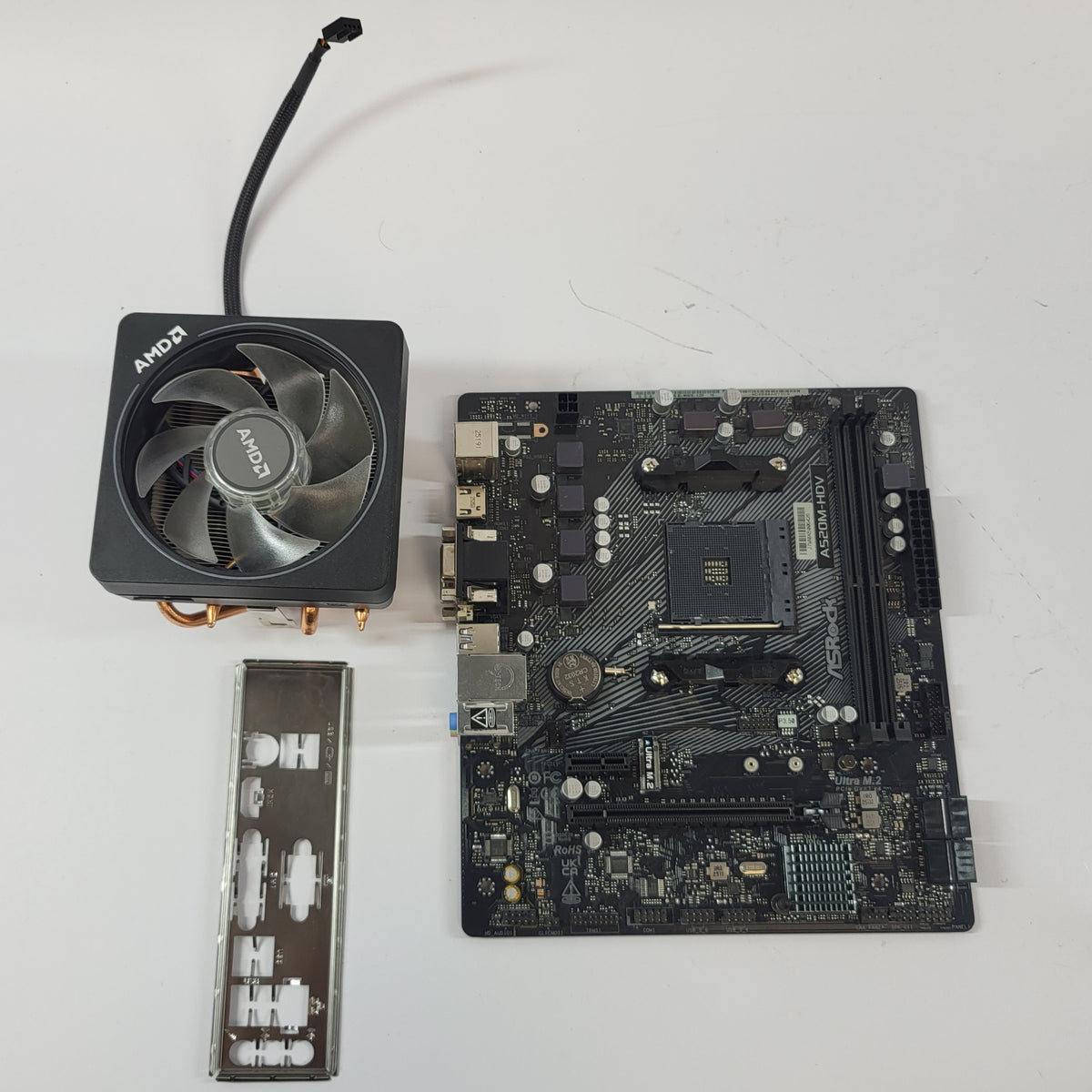 AsRock A520M-HDV AM4 mATX AMD DDR4 Motherboard