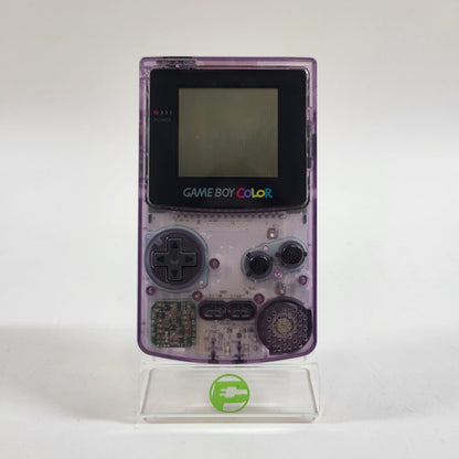 Nintendo Game Boy Color Handheld Game Console CGB-001 Atomic Purple