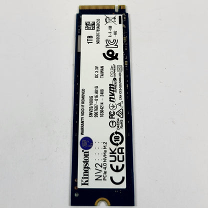Kingston 2280mm NV2 1TB M.2 NVMe Gen 4.0 x 4 SSD SNV2S/1000G