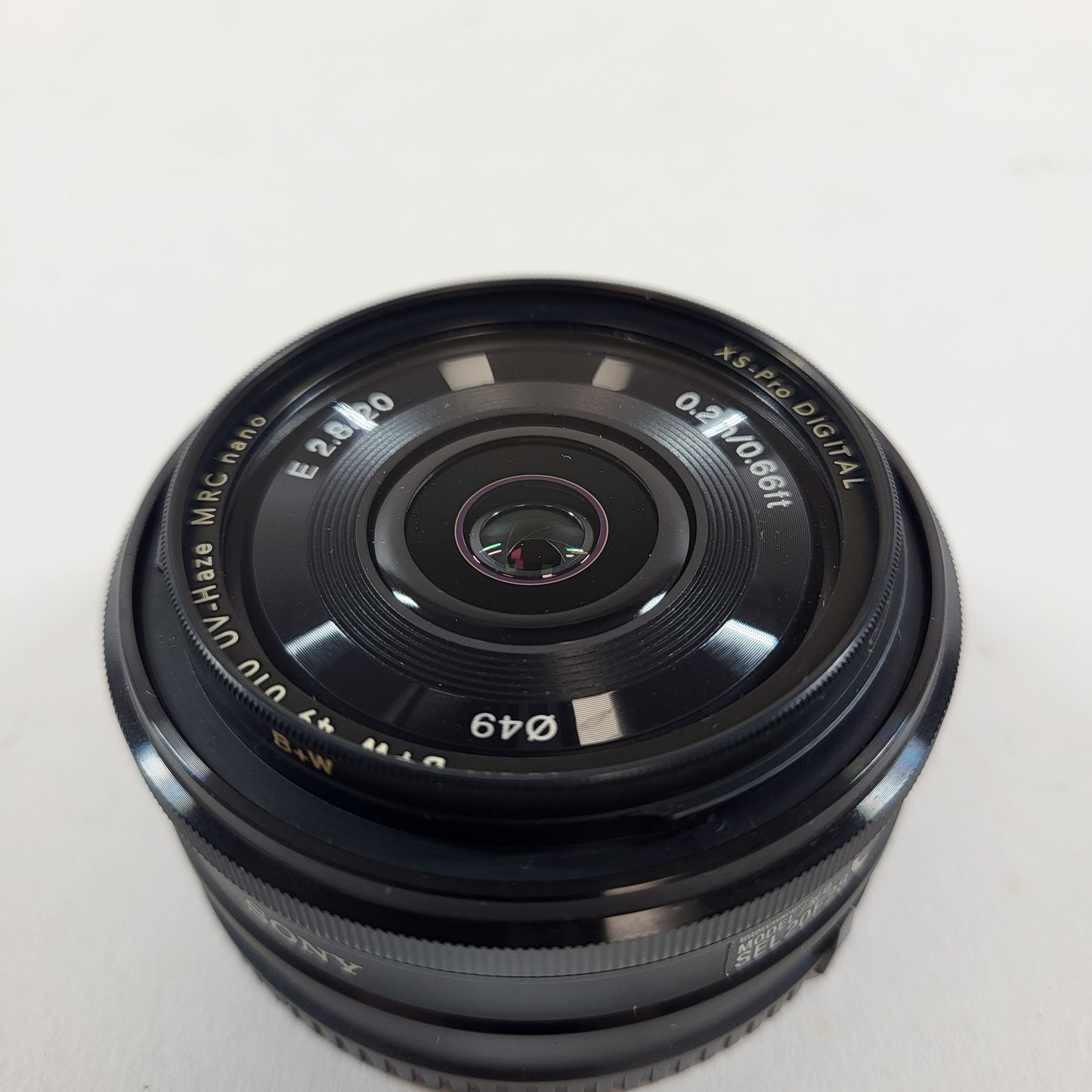 Sony SEL20F28 20mm f/2.8 E-Mount  APS-C SEL20F28 Auto & Manual Lens