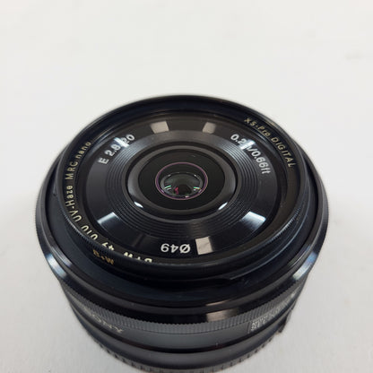 Sony SEL20F28 20mm f/2.8 E-Mount  APS-C SEL20F28 Auto & Manual Lens