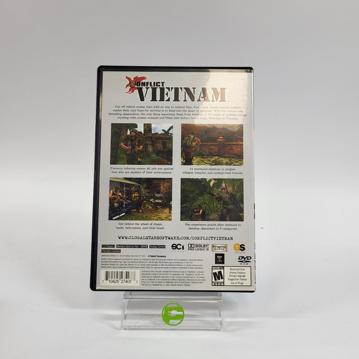 Conflict Vietnam (Sony PlayStation 2 PS2, 2004)
