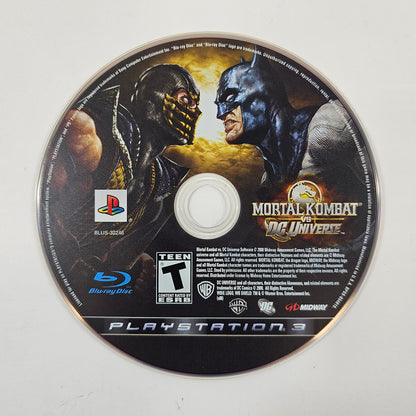 Mortal Kombat vs. DC Universe [Kollector's Edition] (Sony PS3, 2008) Discs Only