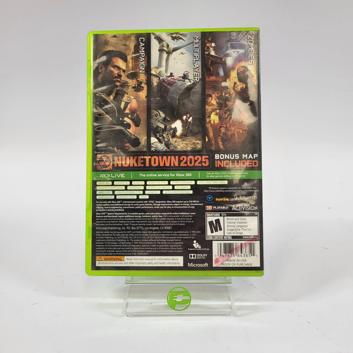 Call of Duty Black Ops II (Microsoft Xbox 360, 2012)