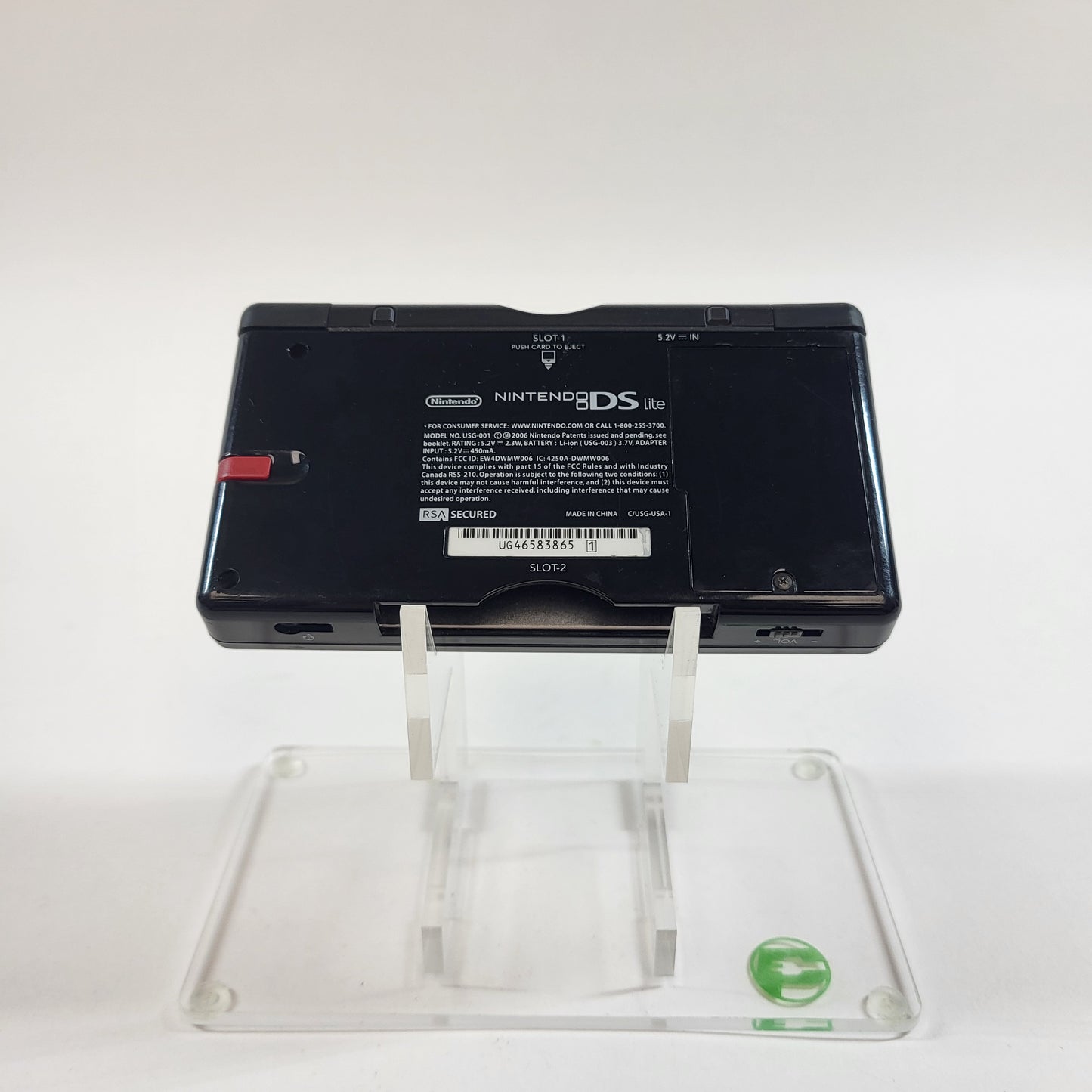 Nintendo DS Lite Handheld Game Console USG-001 Black