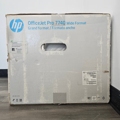 New HP OfficeJet Pro 7740 Wide Format All-In-One Printer G5J38-00080