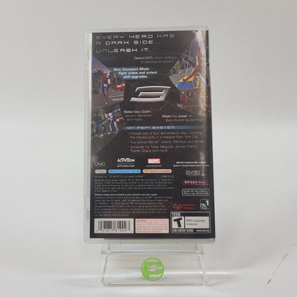 Spiderman 3 (Sony PlayStation Portable PSP, 2007)
