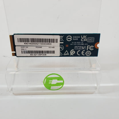 Western Digital WD 2280mm PC SN530 1TB M.2 NVMe Gen 3.0 x 4 SSD