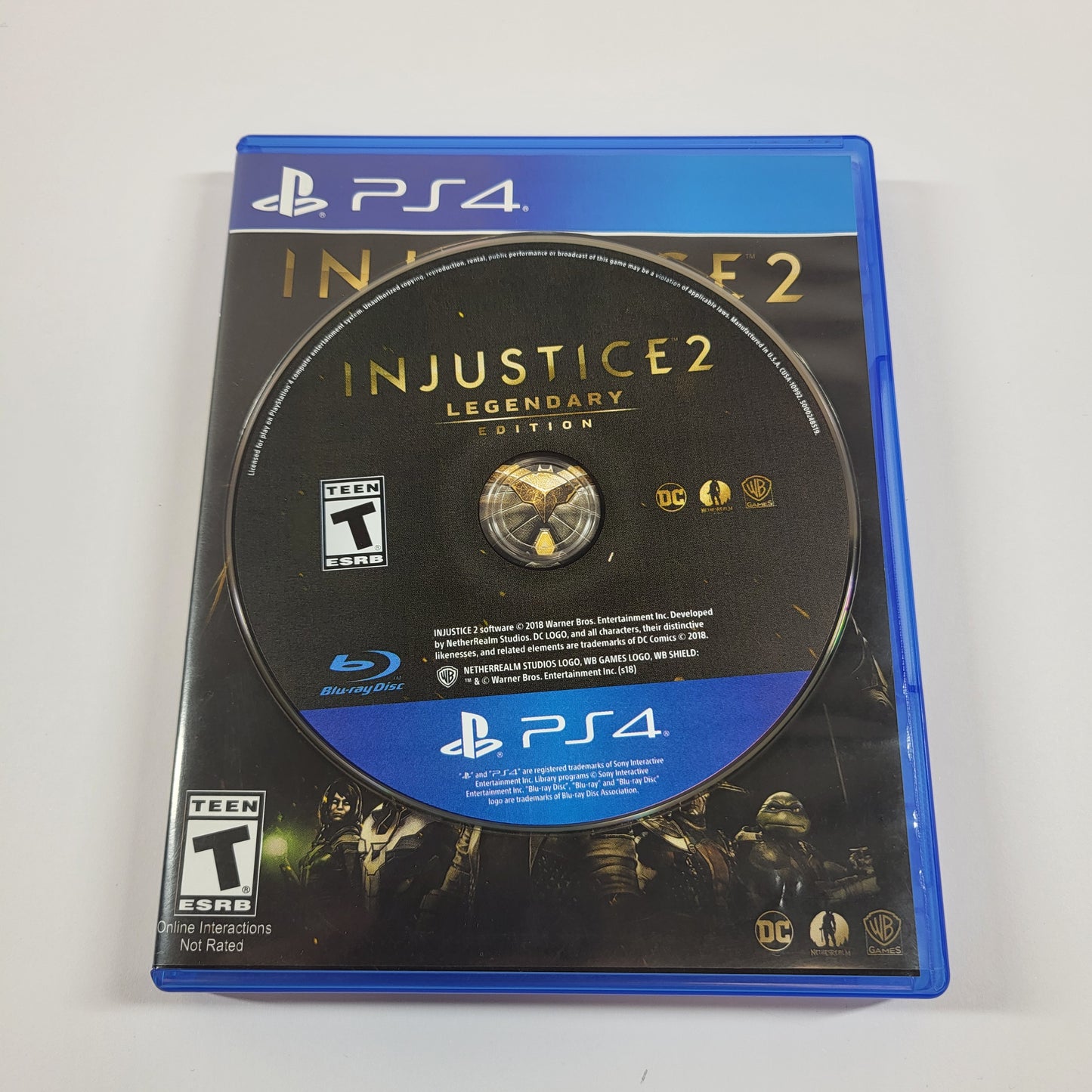 Injustice 2 [Legendary Edition] (Sony PlayStation 4 PS4, 2017)