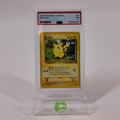 Pokémon TCG Jungle Pikachu 60/64 Regular English PSA 7
