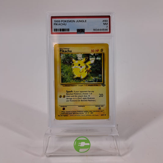 Pokémon TCG Jungle Pikachu 60/64 Regular English PSA 7