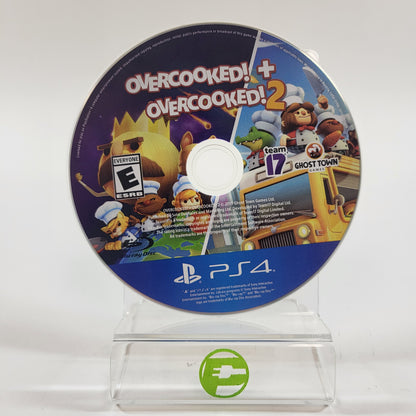 Overcooked + Overcooked 2 (Sony PlayStation 4 PS4, 2019) Disc Only
