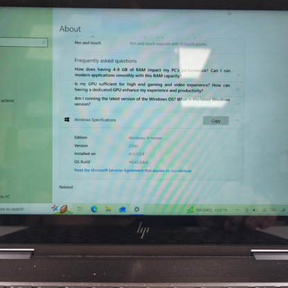HP Envy x360 13m-ag0001dx 13.3" Ryzen 7 2700U 2.0GHz 8GB RAM 250GB SSD
