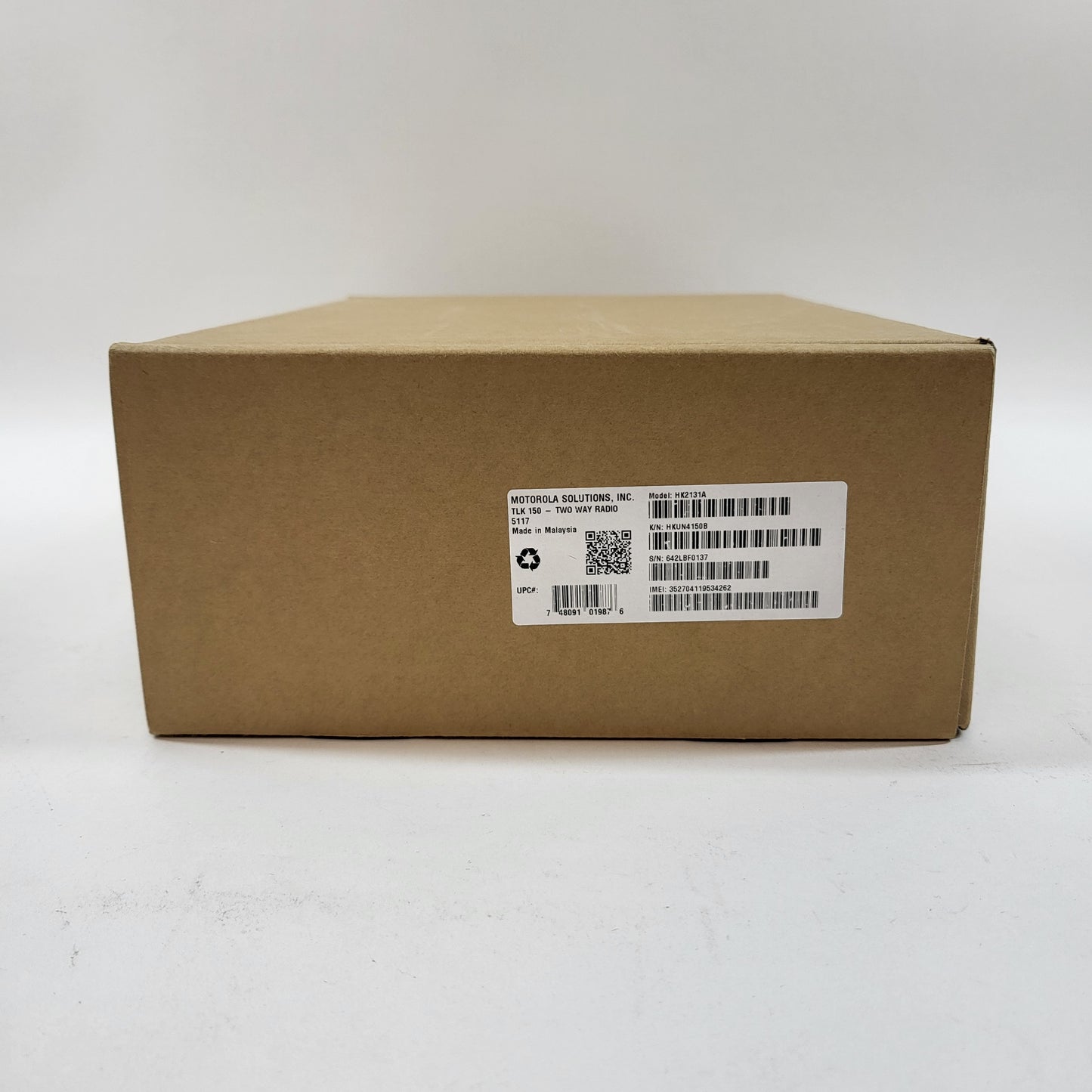 Motorola TLK150 Two Way Radio Hand Microphone Kit OEM Open Box
