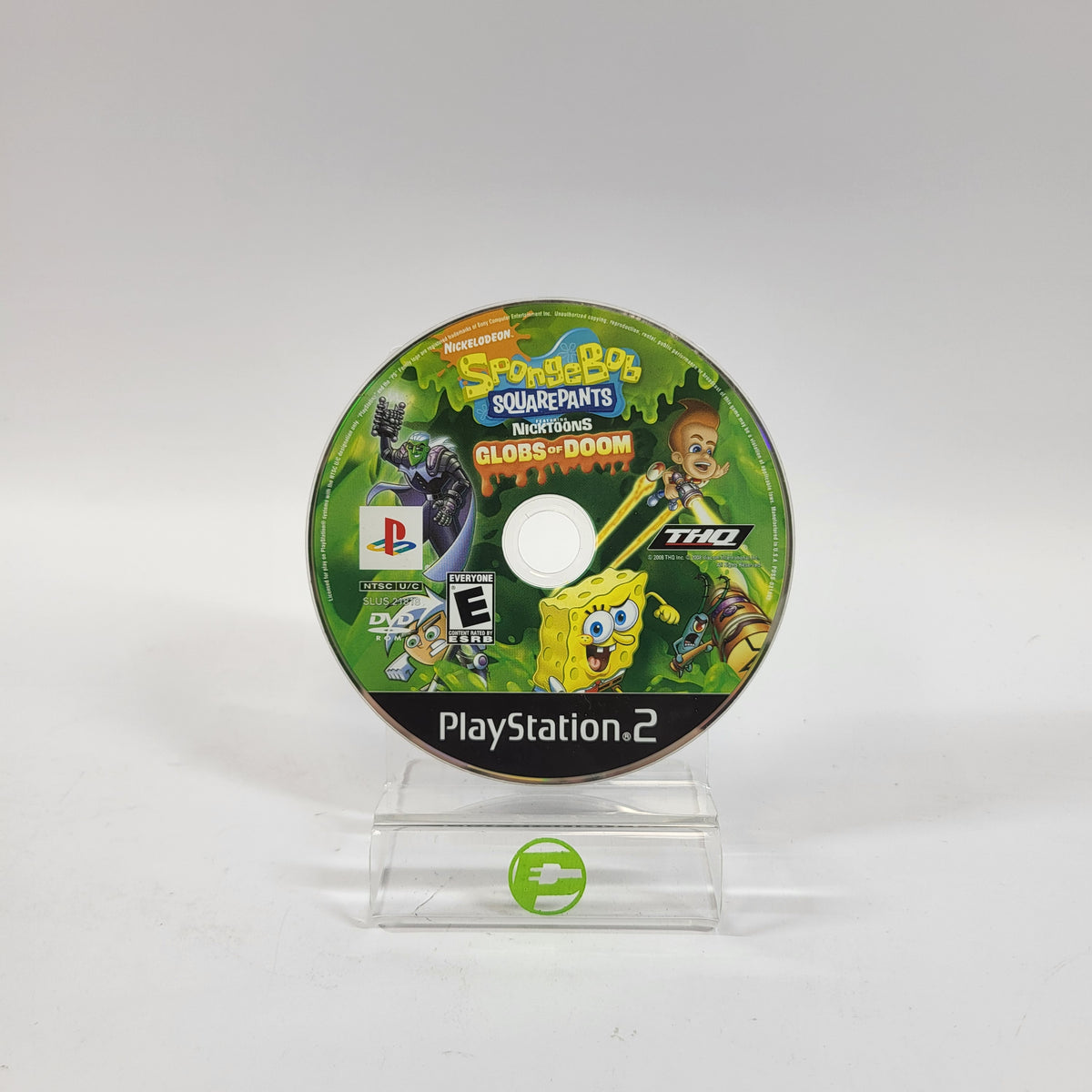 SpongeBob SquarePants Featuring Nicktoons Globs of Doom (Sony PlayStation 2 PS2, 