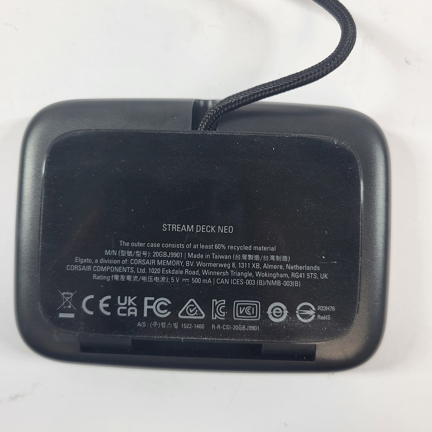 Elgato Stream Deck Neo USB Productivity Controller 20GBJ9901