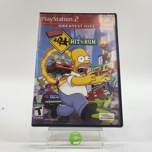 The Simpsons Hit and Run (Sony PlayStation 2 PS2, 2003)