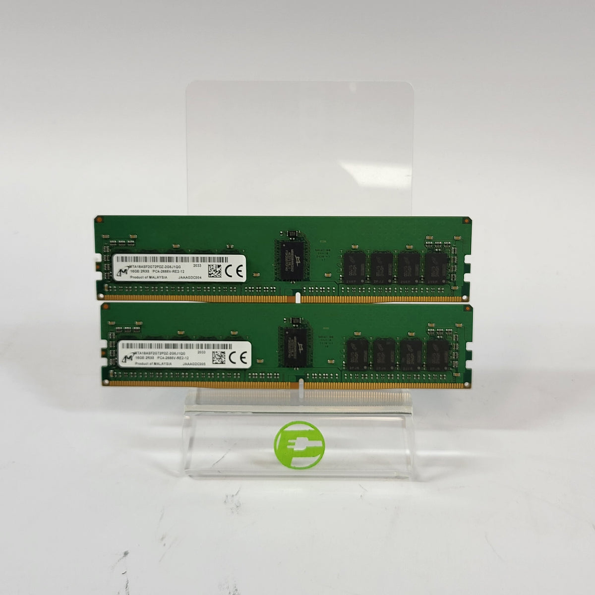 2 Micron 2033 16GB (1x16GB) RAM DDR4 2666MHz