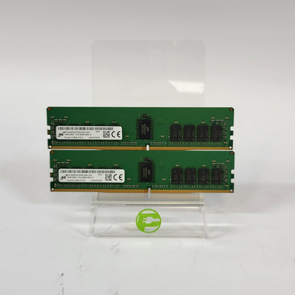 2 Micron 2033 16GB (1x16GB) RAM DDR4 2666MHz