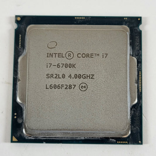 Intel Core i7-6700K 4.00GHz Quad Core SR2L0 8 Thread LGA 1151