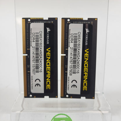 Corsair Vengeance 16GB (2x8GB) SODIMM RAM DDR4 2400MHz CMSX16GX4M2A2400C16