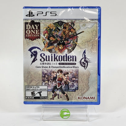 New Suikoden I & II HD Remaster [Day One Edition] (Sony PlayStation 5 PS5, 2025)