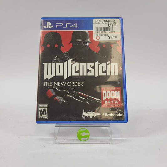 Wolfenstein: The New Order (Sony PlayStation 4 PS4, 2014)