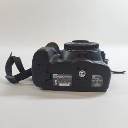 Nikon D3400 24MP Digital SLR DSLR Camera 4509 Shutter Count