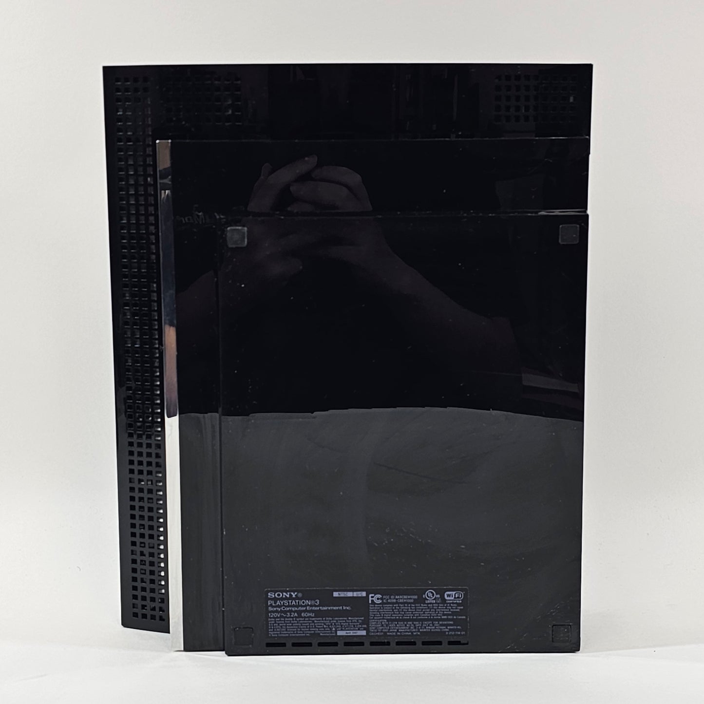 Sony PlayStation 3 Fat PS3 80GB Black Console Gaming System CECHE01 READ