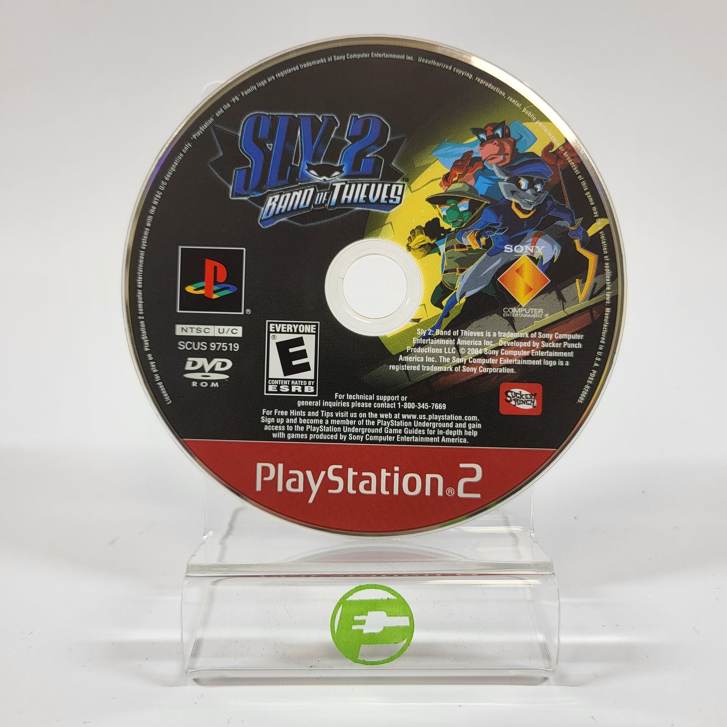 Sly 2 Band of Thieves [Greatest Hits] (Sony PlayStation 2 PS2, 2004)