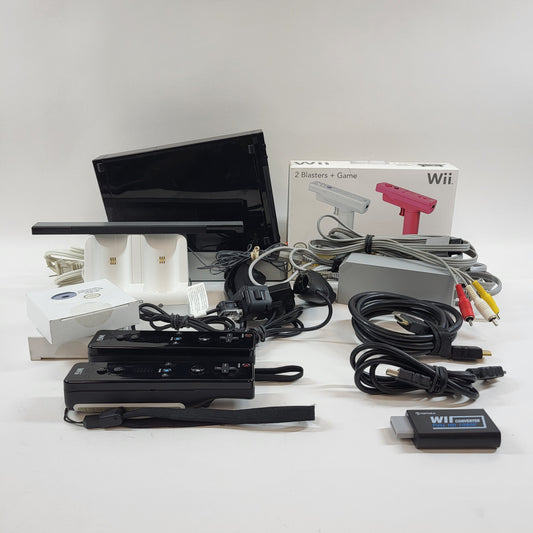 Nintendo Wii Console Gaming System RVL-001 Black