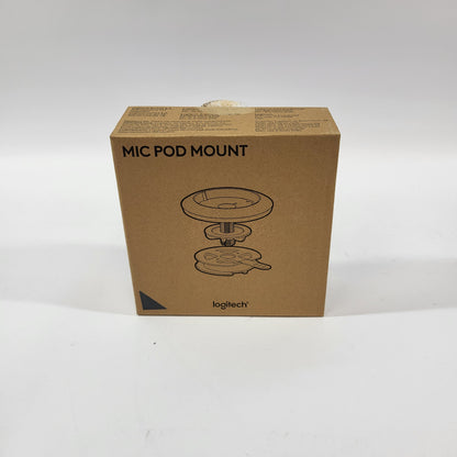 Logitech Mic Pod Mount Table/Ceiling Mounting Accessory 952-000002 Open Box