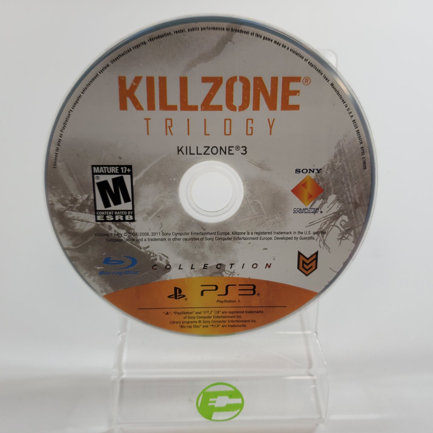 Killzone Trilogy Collection (Sony PlayStation 3 PS3, 2012) Disc Only